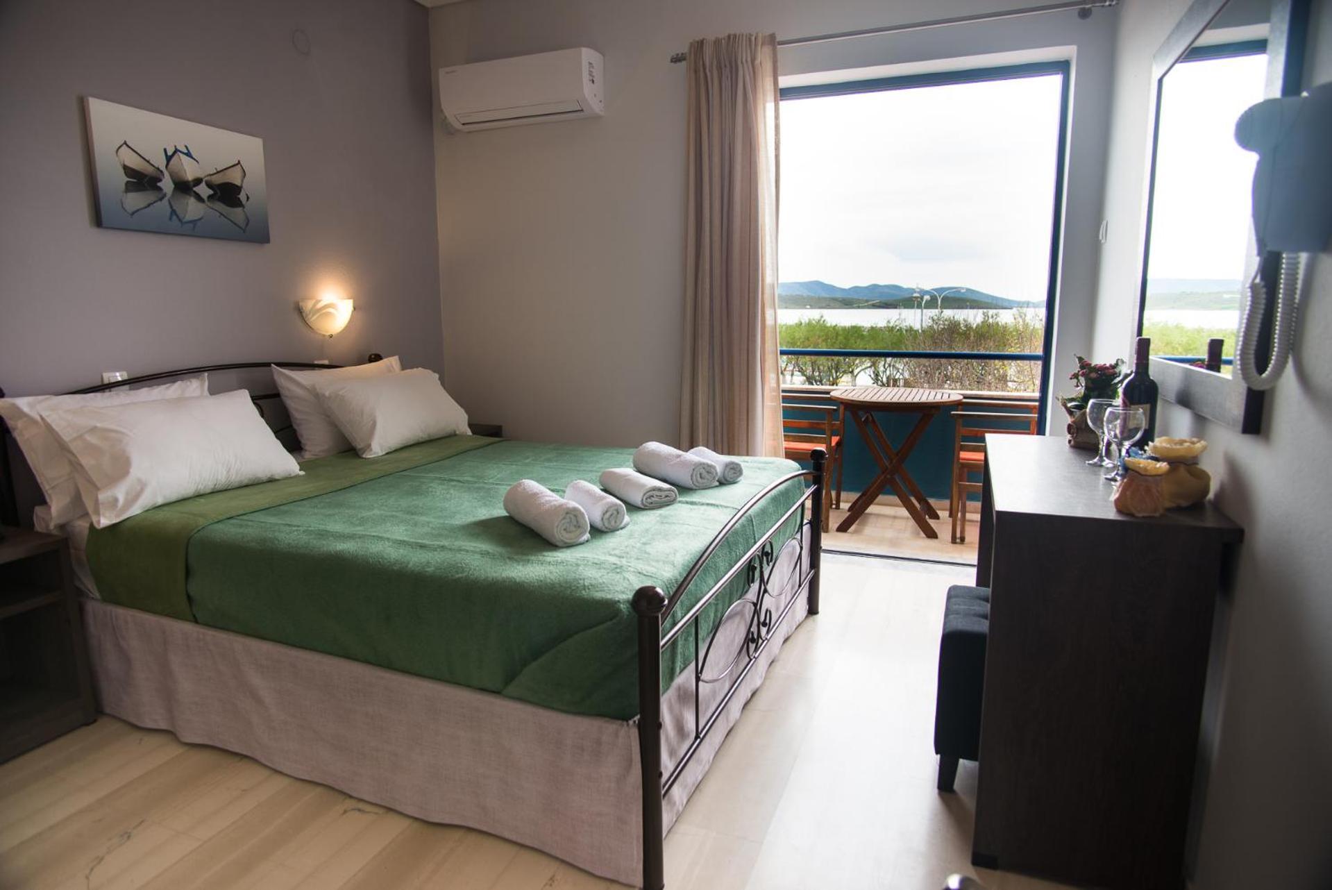 Galazio Limani - Rooms To Let Moudhros Exterior photo